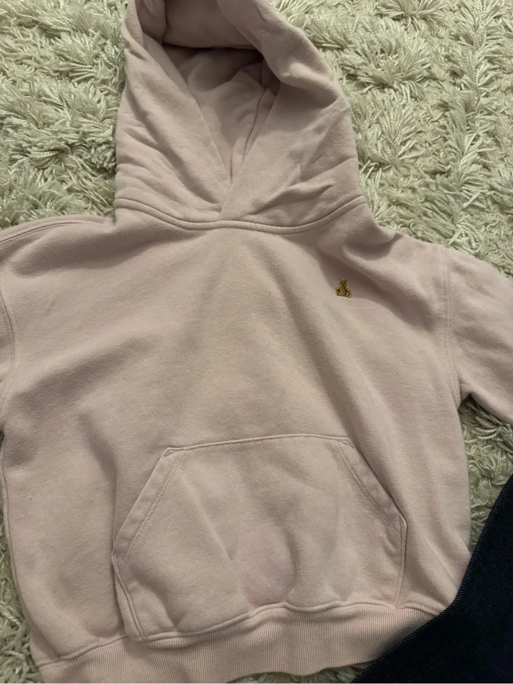 GAP Pink Hoodie with Blue Kids wide leg Leggings